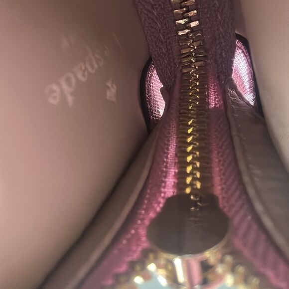 6486 Kate Spade Metallic Pink Clutch with Chain Strap - Picture 10 of 10